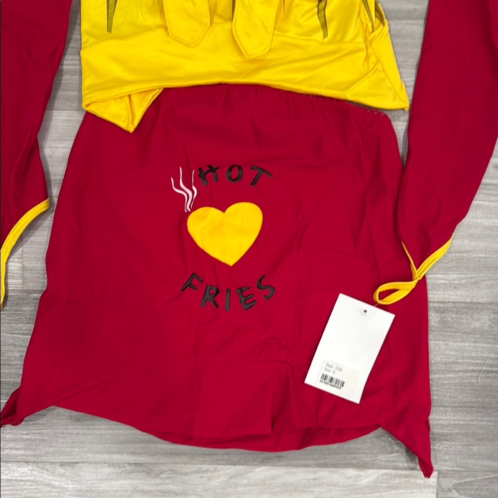NWT Yandy Sexy Fries 3 PC Costume Set - Picture 5 of 10